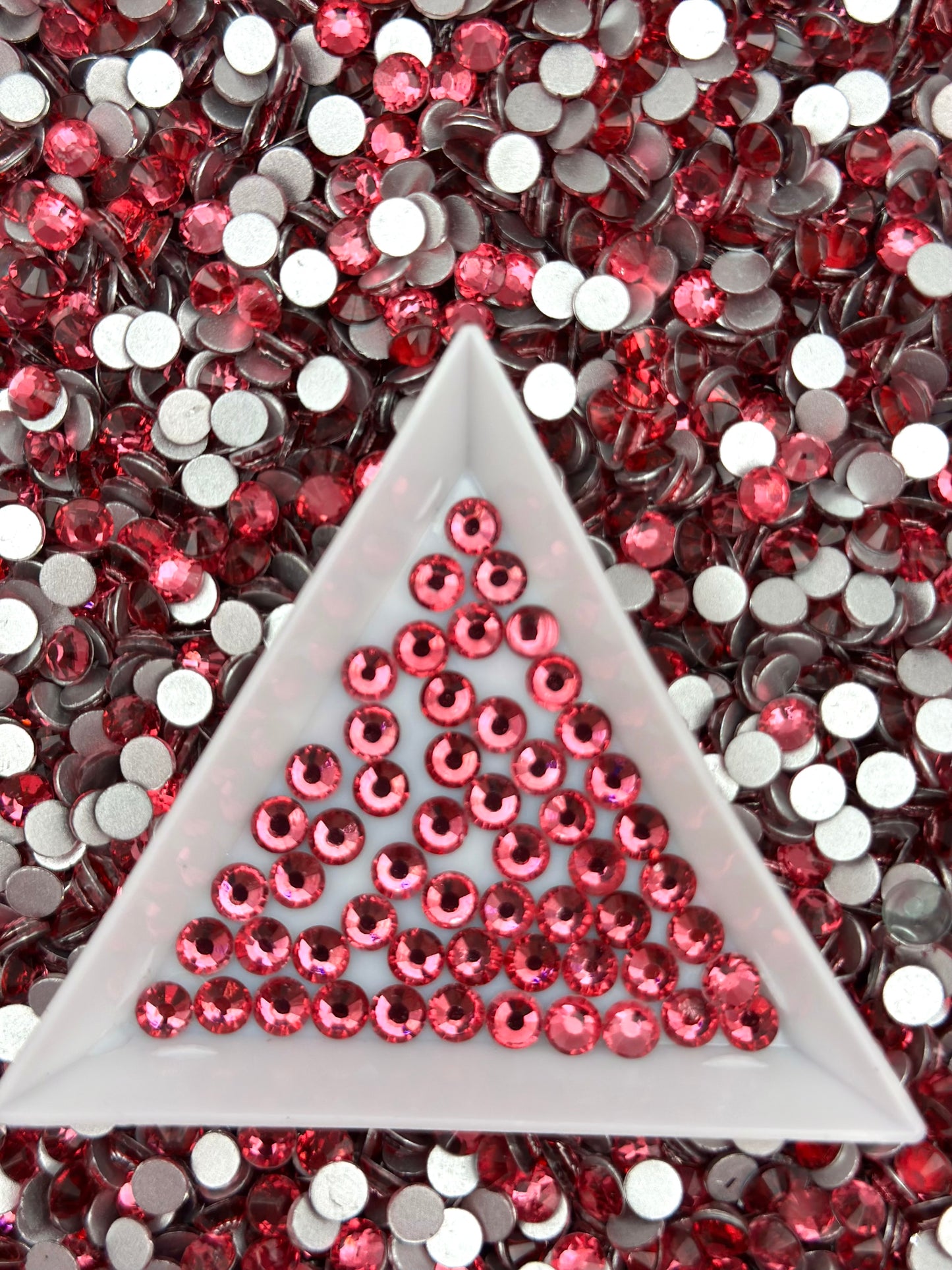Flat Back Round Glass Rhinestones (No.14 - No.28) | Multiple Colors & Sizes (SS10-SS20)