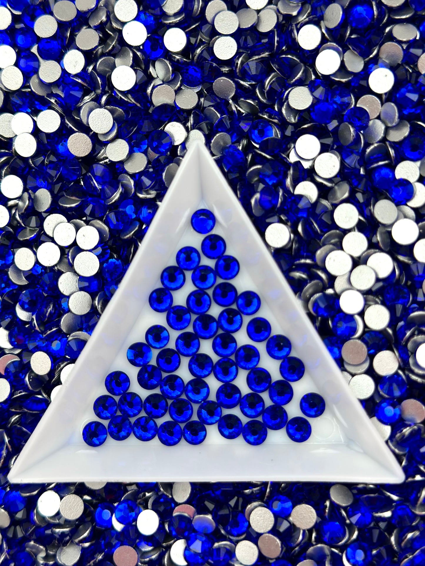 Flat Back Round Glass Rhinestones (No.1 - No.13) | Multiple Colors & Sizes (SS10-SS20)