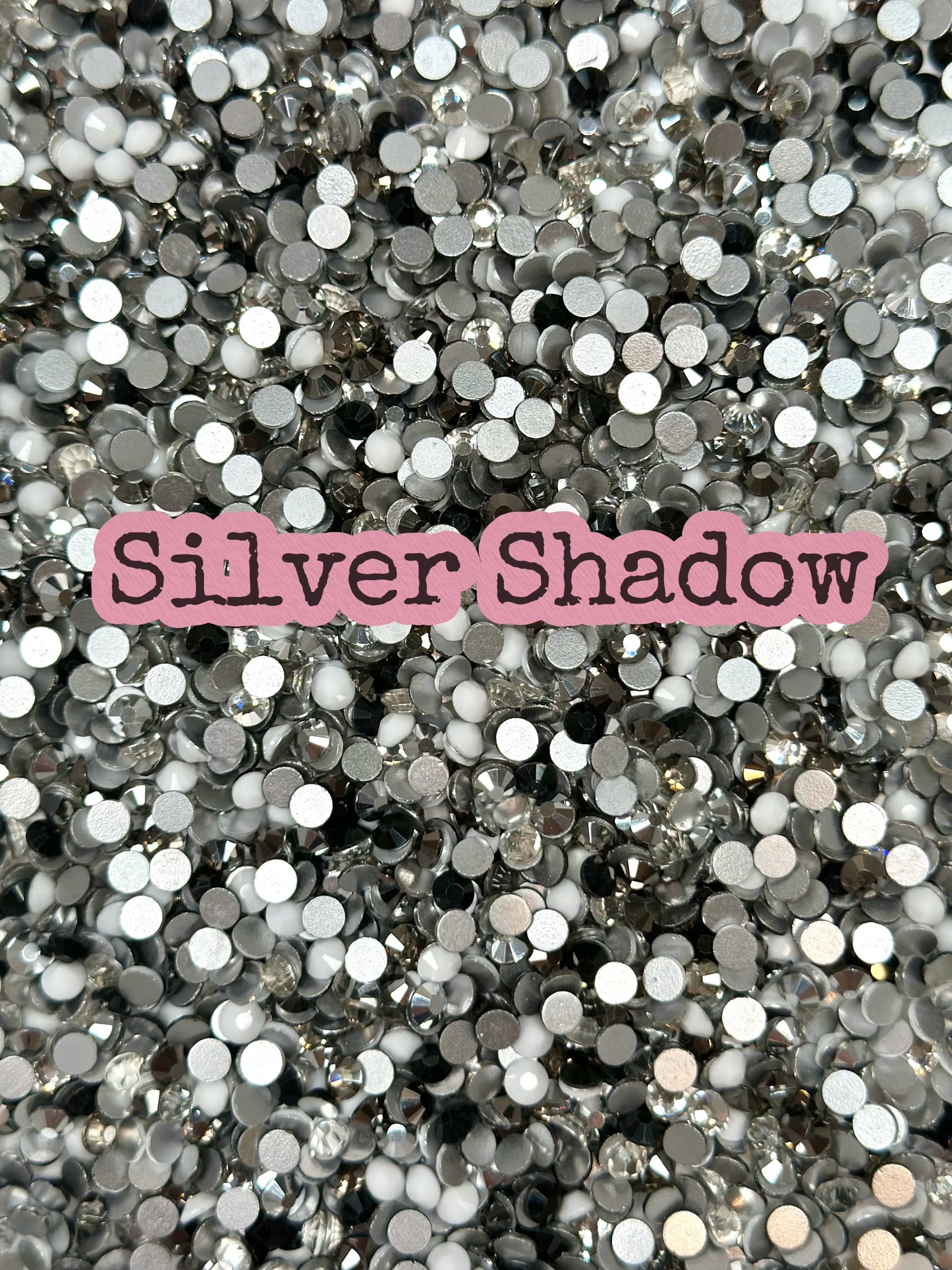 Color Mixed Flat Back Glass Rhinestones