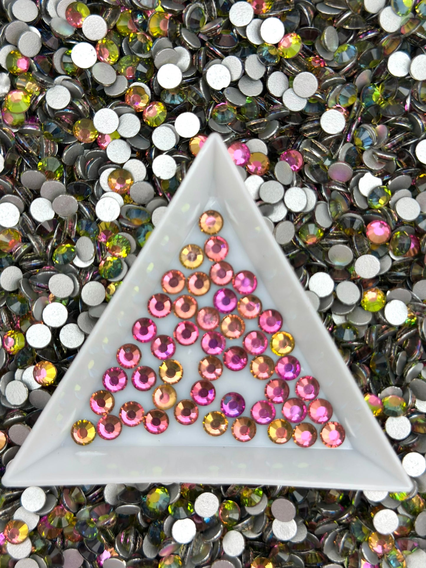 Flat Back Round Glass Rhinestones (No.14 - No.28) | Multiple Colors & Sizes (SS10-SS20)
