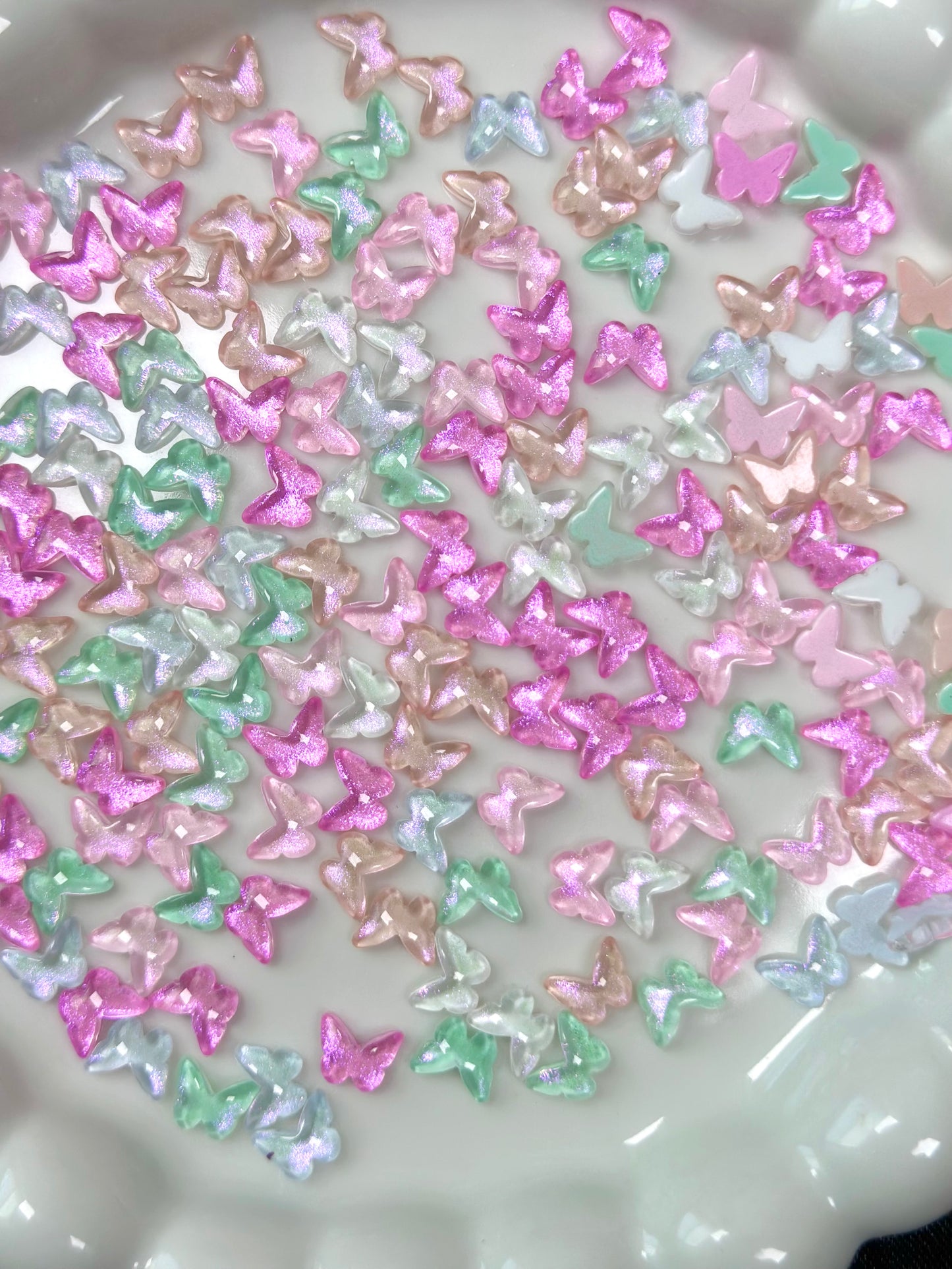 Cute K9 Flatback Rhinestone Mix – Bears, Stars, Butterflies, Roses Shapes & More