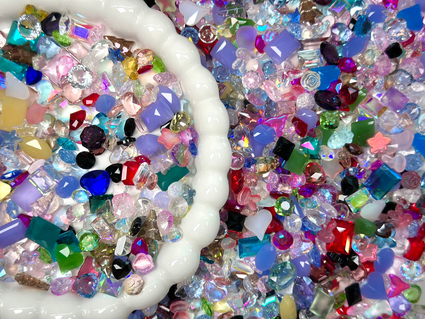 K9 Glass Mixed Rhinestones For DIY Nail Decoration Kit