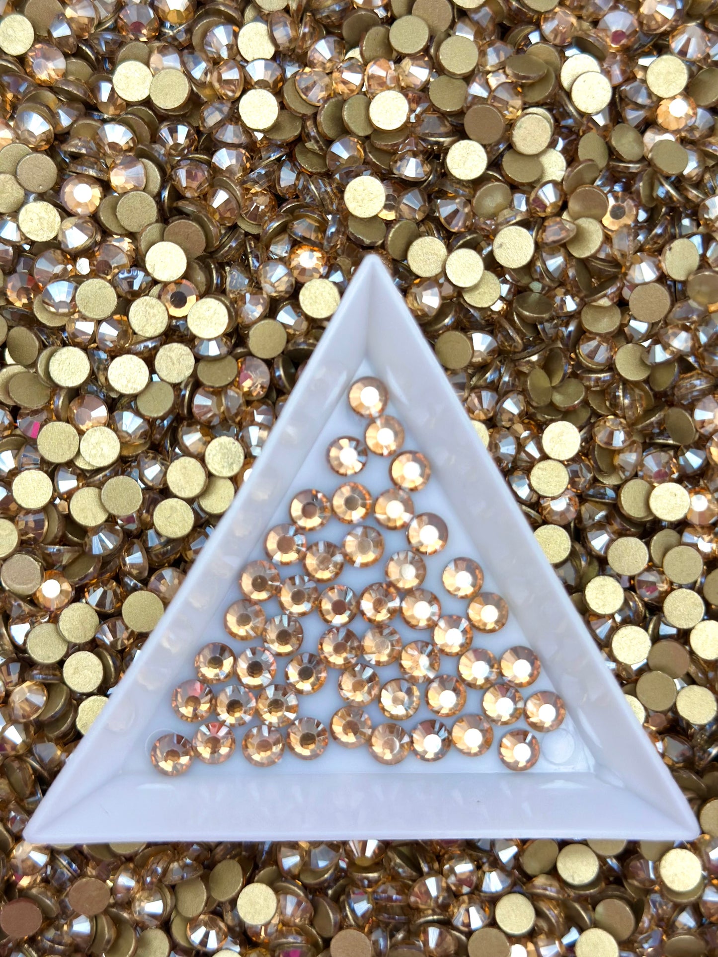 Flat Back Round Glass Rhinestones (No.1 - No.13) | Multiple Colors & Sizes (SS10-SS20)