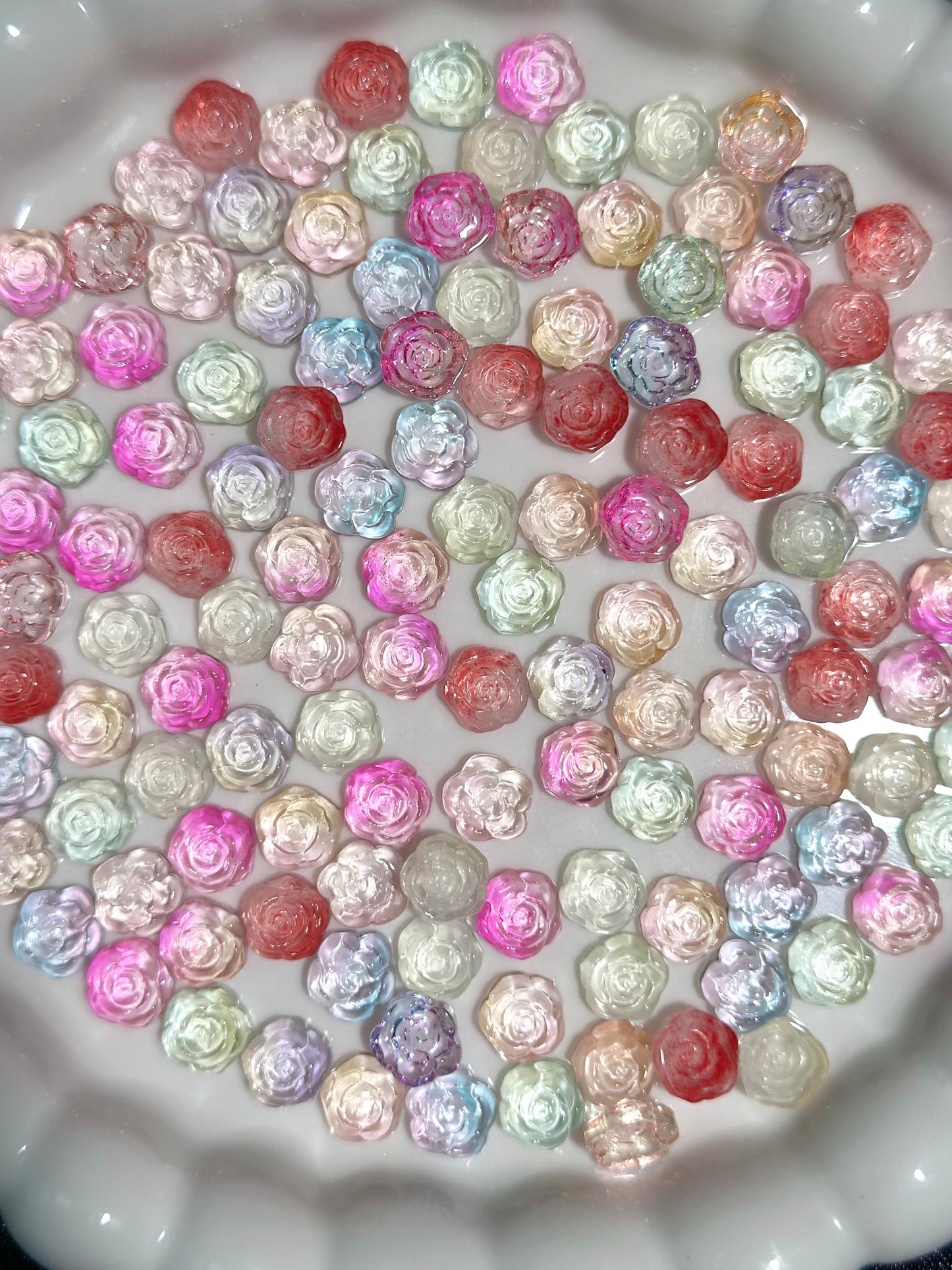 Cute K9 Flatback Rhinestone Mix – Bears, Stars, Butterflies, Roses Shapes & More