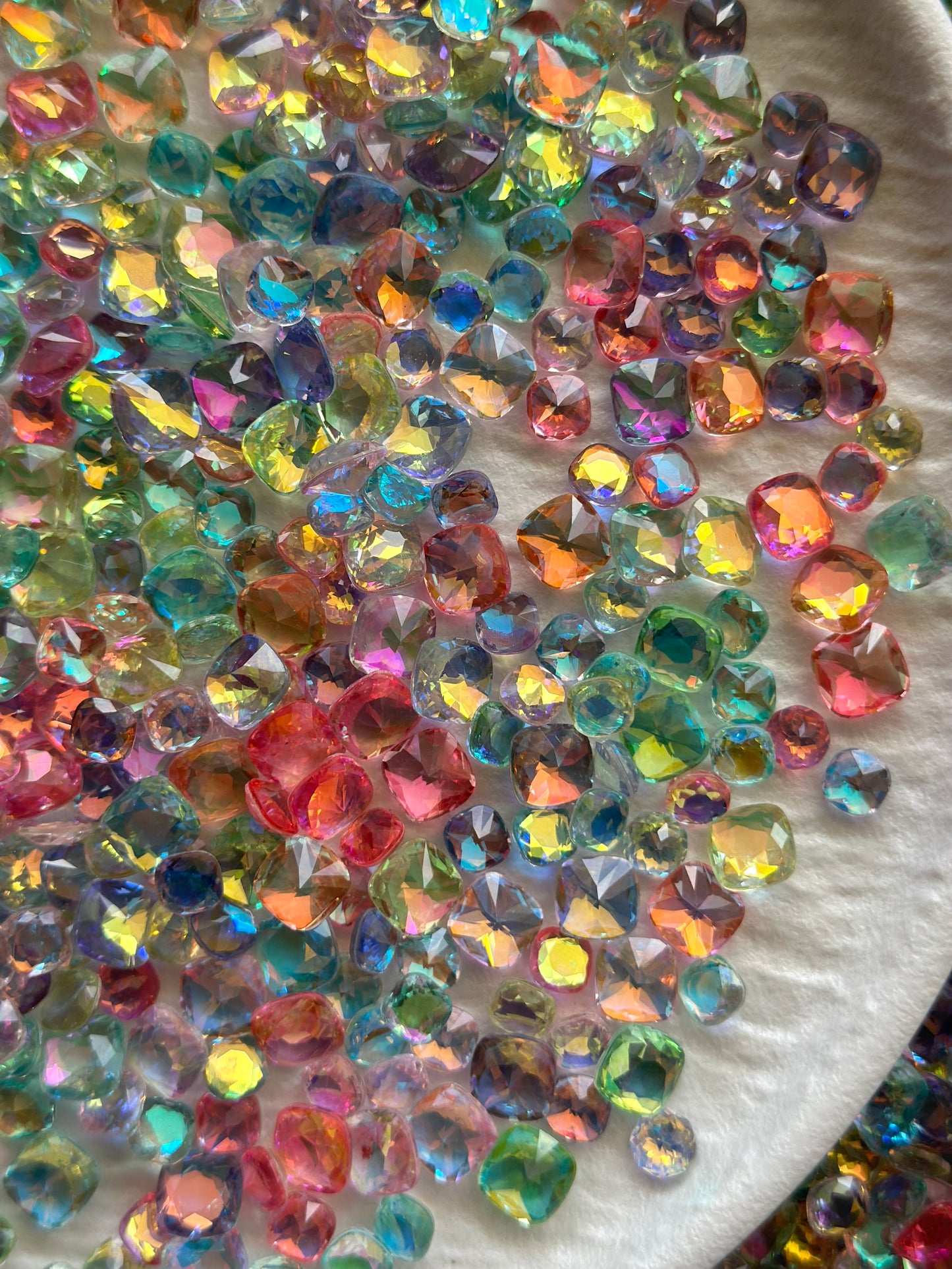 Luxe Sparkle Storm Mixed Crystal Glass Rhinestones for Nail Art and DIY
