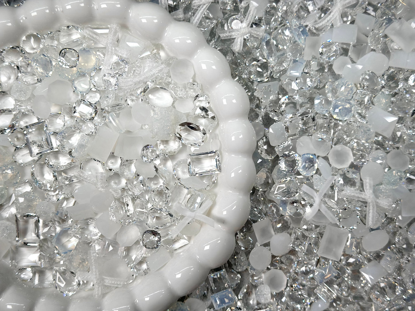 Snow Fairy Mixed Pointed Back Crystal Glass Rhinestones For Nails Art and DIY
