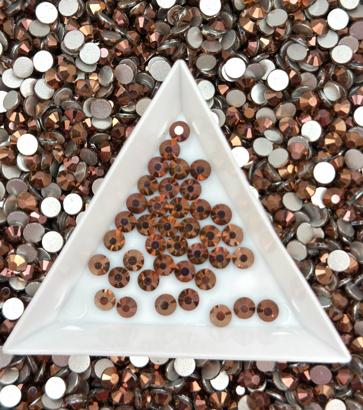 Flat Back Round Glass Rhinestones (No.1 - No.13) | Multiple Colors & Sizes (SS10-SS20)