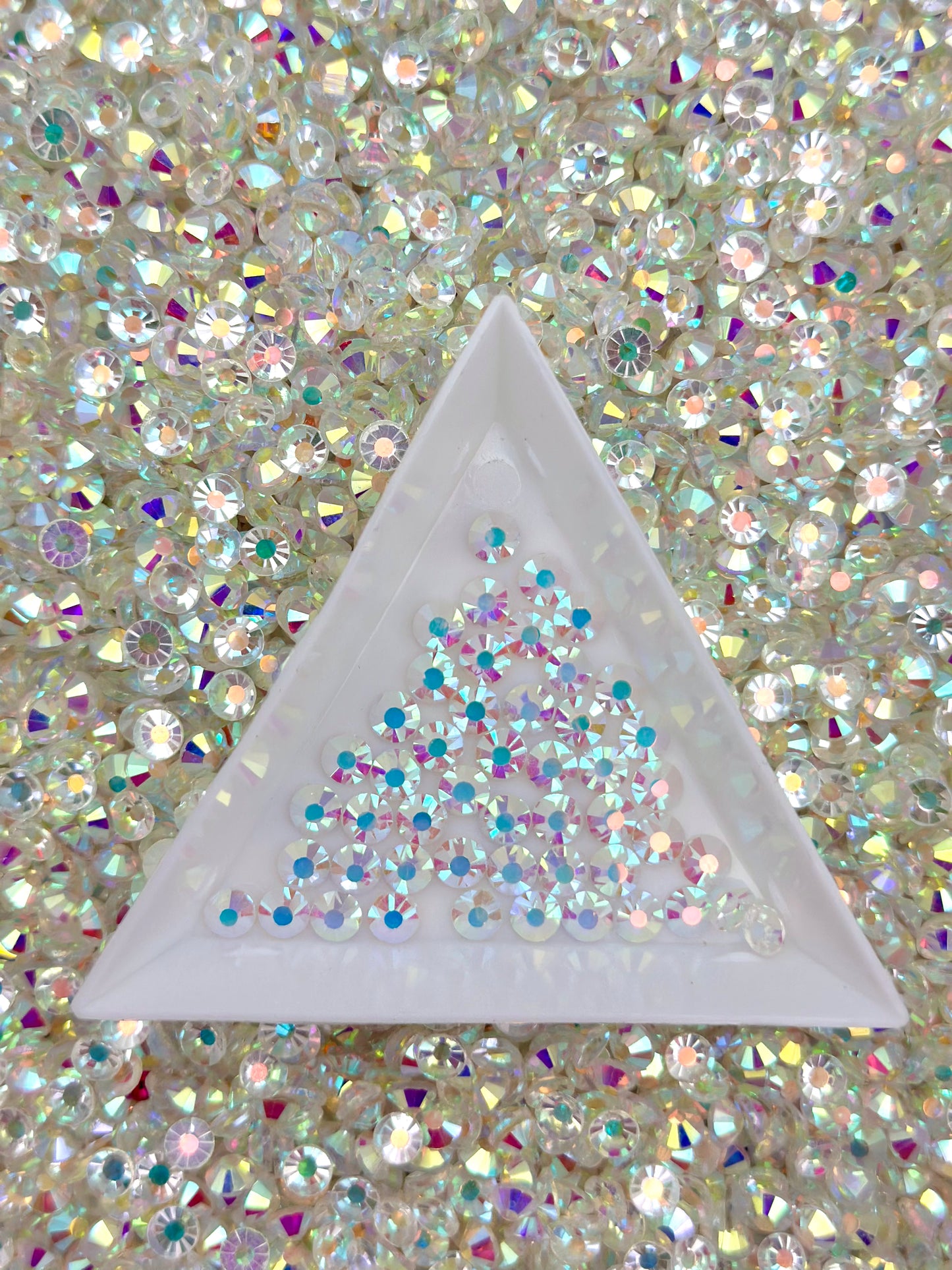 Flat Back Round Glass Rhinestones (No.1 - No.13) | Multiple Colors & Sizes (SS10-SS20)