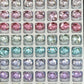 Luxe 8mm Round Shape Clear Pointed Back Crystal Glass Rhinestones