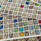Butterfly Mixed Foiled Pointed Back Crystal Glass Rhinestones For Nails Art and DIY