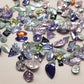 CZ Mixed Foiled Back Rhinestones for Nails Arts and DIY