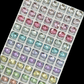 Luxe 8mm Round Shape Clear Pointed Back Crystal Glass Rhinestones