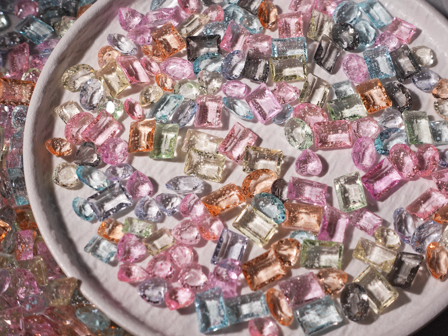 Fairy Dust Mixed Pointed Back Crystal Glass Rhinestones -DIY Nail Decoration Kit for Manicure, Crafts, Jewelry Making, and More