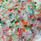 Luxe 4x6mm Small Rectangle Mixed Crystal Glass Rhinestones for Nail Art and DIY