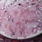 Luxe Pink Mixed Pointed Backed Crystal Glass Rhinestones for Nails Arts and DIY