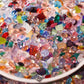 Mixed Pointed Back Crystal Glass Rhinestones -DIY Nail Decoration Kit for Manicure, Crafts, Jewelry Making, and More