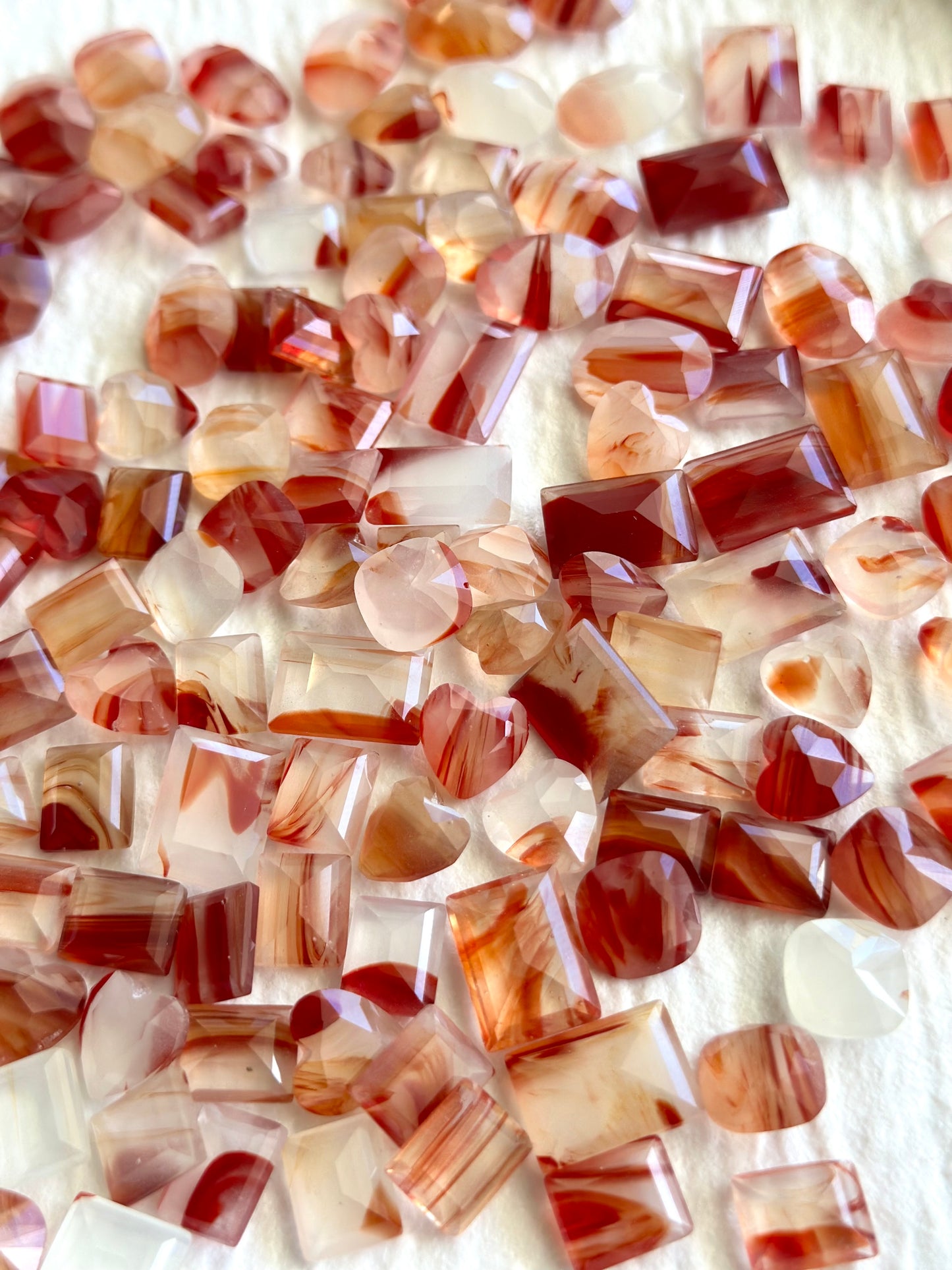 Luxe Amber Blush Mixed Pointed Back Rhinestones for Nails Arts and DIY