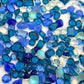Blue Abyss Mixed Pointed Back Crystal Glass Rhinestones for Nails Arts and DIY