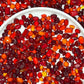 Luxe Ruby Flame Mixed Pointed Back Crystal Glass Rhinestones for Nails Arts and DIY