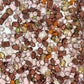 Caramel Dust Mixed Pointed Back Crystal Glass Rhinestones for Nails Arts and DIY