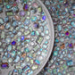 White AB Mixed Pointed Back Crystal Glass Rhinestones For Nails Art and DIY