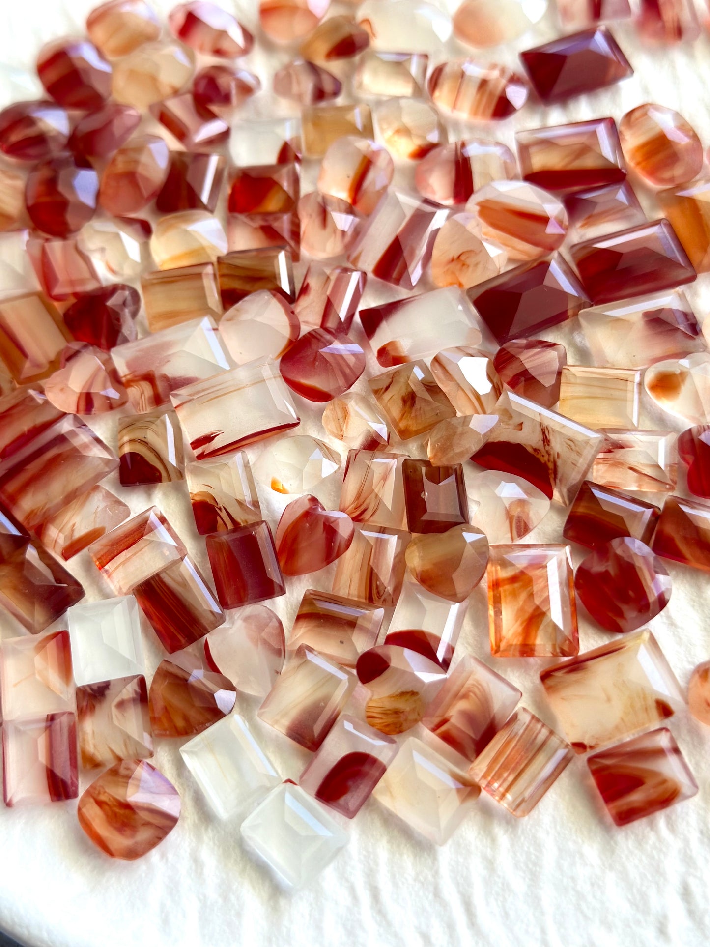 Luxe Amber Blush Mixed Pointed Back Rhinestones for Nails Arts and DIY