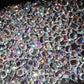 White AB Mixed Pointed Back Crystal Glass Rhinestones For Nails Art and DIY