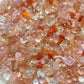 Golden Peach Mixed Pointed Back Crystal Glass Rhinestones for Nails Arts and DIY
