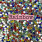 Color Mixed Flat Back Glass Rhinestones