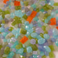 Luxe Icy Jade Mixed Pointed Back Crystal Glass Rhinestones for Nails Arts and DIY