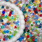 Colorful Wonderland Mixed Pointed Back Crystal Glass Rhinestones for Nails Arts and DIY