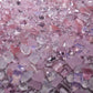 Luxe Pink Mixed Pointed Backed Crystal Glass Rhinestones for Nails Arts and DIY