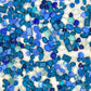 Blue Abyss Mixed Pointed Back Crystal Glass Rhinestones for Nails Arts and DIY