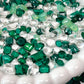 Jade Breeze Mixed Pointed Back Crystal Glass Rhinestones For Nails Art and DIY