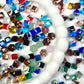 Colorful Cube Mixed Crystal Glass Rhinestones for Nails Arts and DIY