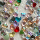 Sweetheart Mixed Pointed Back Crystal Glass Rhinestones For Nails Art and DIY
