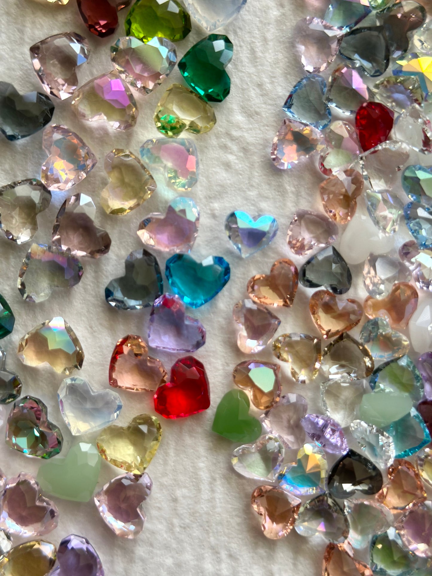 Sweetheart Mixed Pointed Back Crystal Glass Rhinestones For Nails Art and DIY