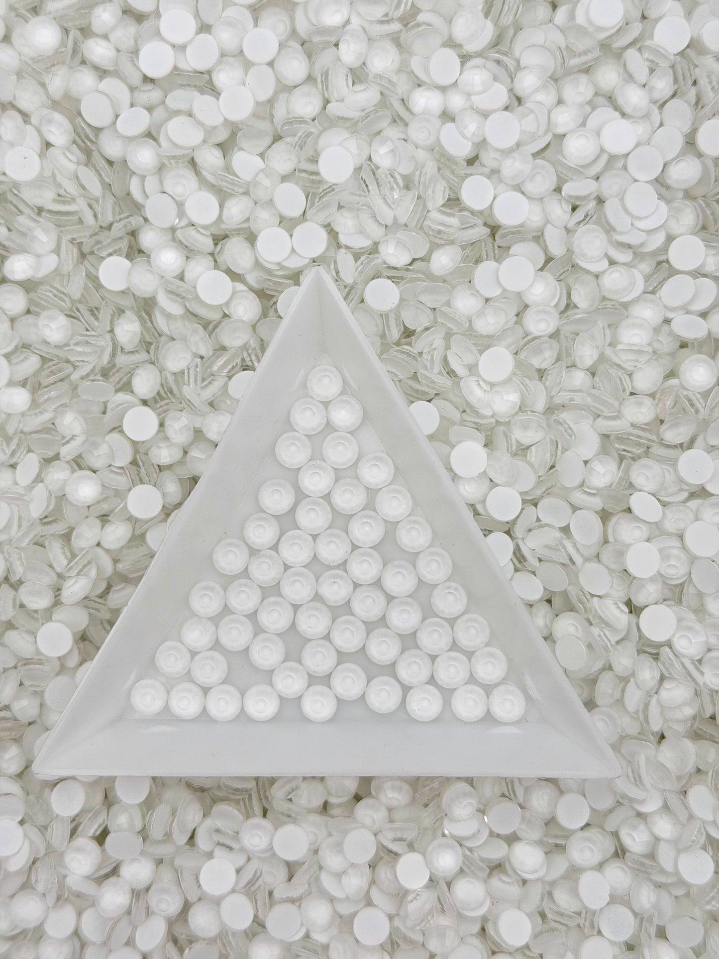 Color No.51-No.80 Mixed Sizes (From SS6 to SS20) Flat Back Round Glass Rhinestones