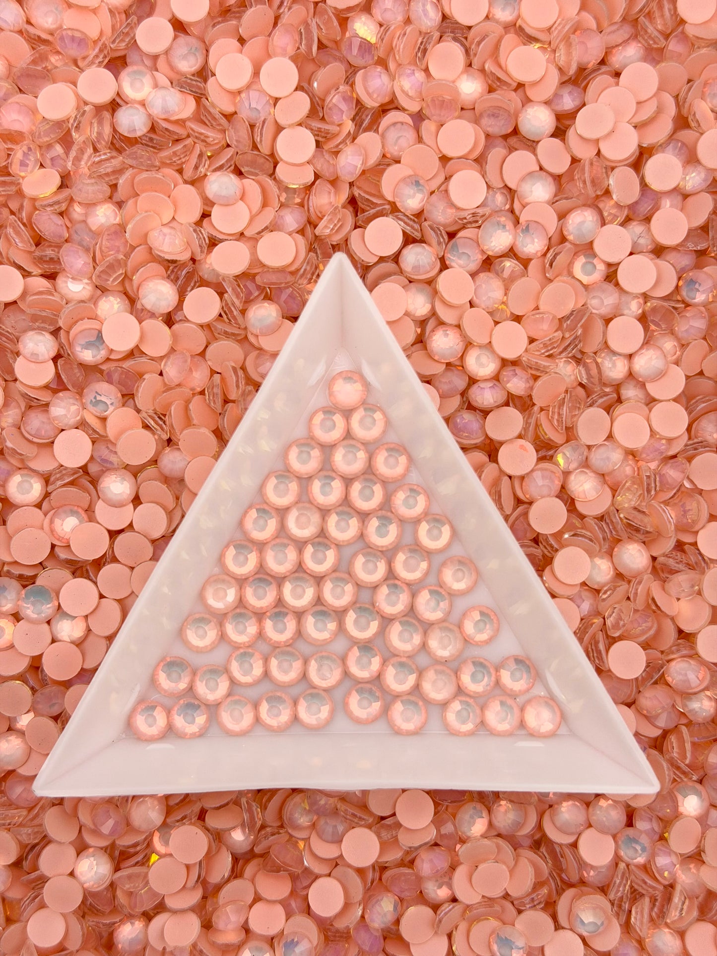 Color No.51-No.80 Mixed Sizes (From SS6 to SS20) Flat Back Round Glass Rhinestones