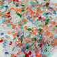 Luxe 4x6mm Small Rectangle Mixed Crystal Glass Rhinestones for Nail Art and DIY