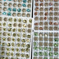 Luxe 8mm Round Shape Foiled Pointed Back Rhinestones
