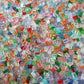 Luxe 4x6mm Small Rectangle Mixed Crystal Glass Rhinestones for Nail Art and DIY