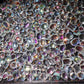 White AB Mixed Pointed Back Crystal Glass Rhinestones For Nails Art and DIY