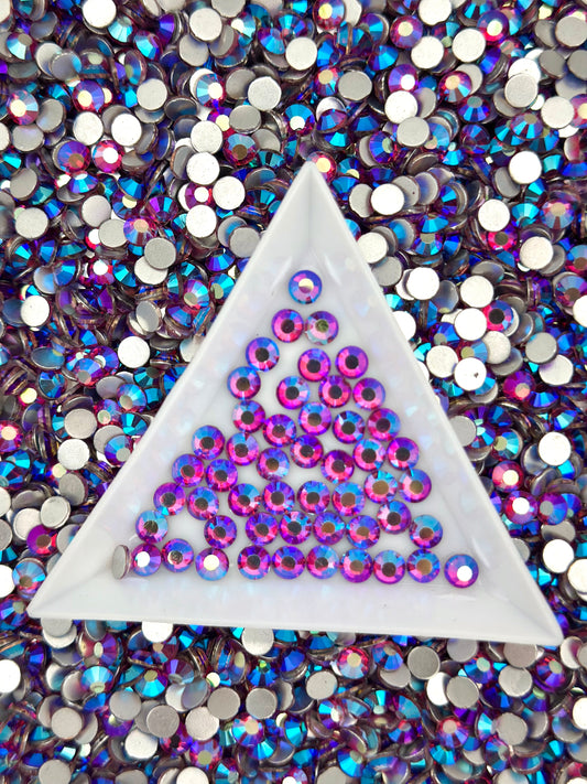 Flat Back Glass Rhinestones (No.43 - No.51) | Multiple Colors & Sizes (SS6-SS20)