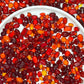 Luxe Ruby Flame Mixed Pointed Back Crystal Glass Rhinestones for Nails Arts and DIY