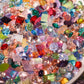 Mixed Pointed Back Crystal Glass Rhinestones -DIY Nail Decoration Kit for Manicure, Crafts, Jewelry Making, and More
