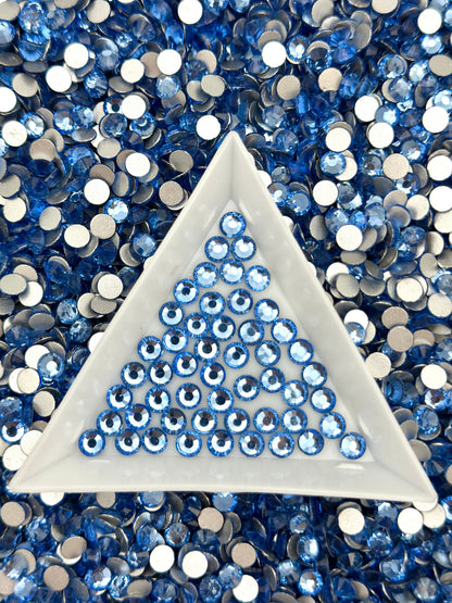 Flat Back Glass Rhinestones (No.55 - No.63) | Multiple Colors & Sizes (SS3-SS20)