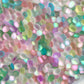 Luxe Small Mythic Glow Mixed Pointed Back Crystal Glass Rhinestones for Nails Arts and DIY