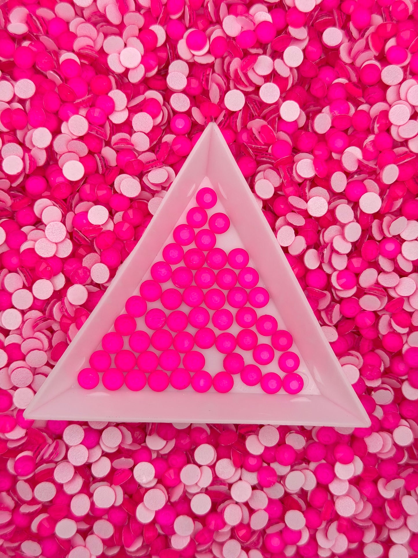 Color No.51-No.80 Mixed Sizes (From SS6 to SS20) Flat Back Round Glass Rhinestones