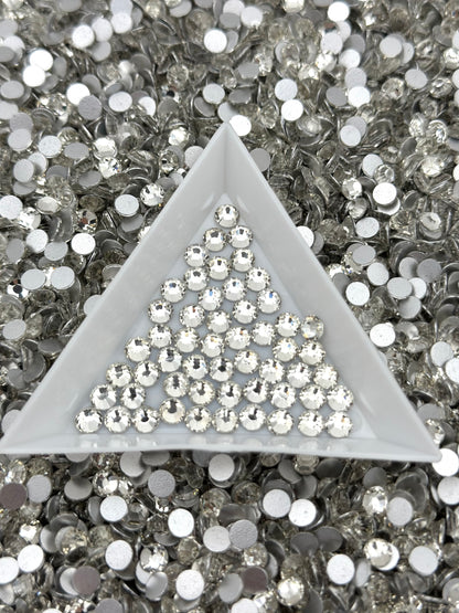 Flat Back Glass Rhinestones (No.1 - No.9) | Multiple Colors & Sizes (SS3-SS20)